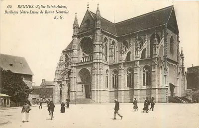 Rennes - Igreja de São Aubin, Basílica Nossa Senhora da Boa Nova — A.G. — n°64