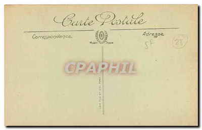 Chartres — Katedra — Zegar, fasada północna — LL — Rewers