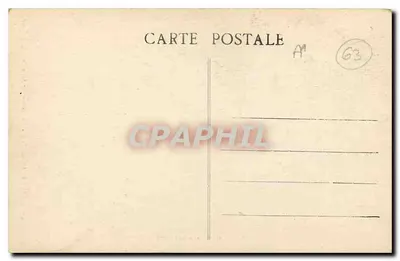 Thiers (P.-de-D.) - A Cascata e Sallliens — Edição Tifou e Cie - Thiers, n° 90 — Verso