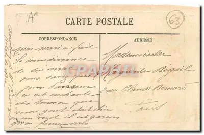 Le Mont-Dore — View of the Capucin Peak — L.L. publisher — Back
