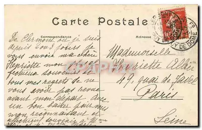 Clermont-Ferrand (Puy-de-Dôme) — Ogród Lecoq — wydawca L'Horondelle, Paryż, nr 404 — Rewers
