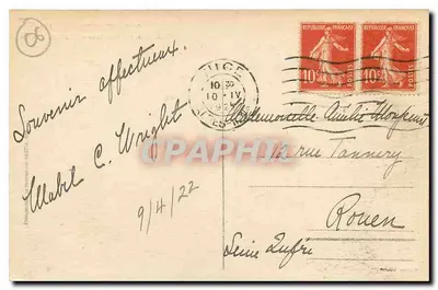Monte-Carlo — Plac Kasyna — Wydanie Gilletta n°752 — Rewers