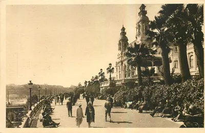 Monte-Carlo — Terrasse e Jardim do Casino — Éditions d'Art Yvon, Paris