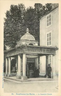 Bourbonne-les-Bains — A Fonte Quente — Edição J. Vallier, Bourbonne-les-Bains, n°24