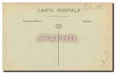 Dijon — Plac Grangier — Pomnik wybudowany na cześć pani i pana Grangier, dobroczynników Dijon — wydawca Gaugin & Cie, nr 14 — Rewers