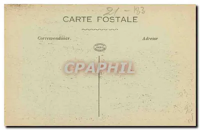 Dijon — Vista geral do Square Darcy — Cajoin, Dijon — Verso