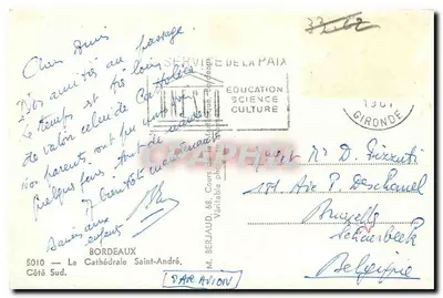 Katedra św. Andrzeja — Bordeaux — Tito — Rewers