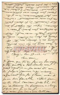 Angers — Ogólny widok zamek z lotu ptaka — A. B. — Rewers