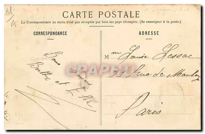 La Chapelle-Montligeon — Widok ogólny — wydawca nieznany — Rewers