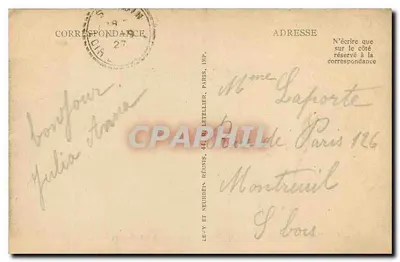 Chambord — Zamek. Dachy. Widok z lotu ptaka — LL — Rewers