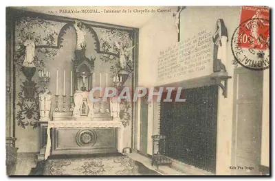 Paray-le-Monial - Interior da Capela do Carmelo — Edit Vva Drago, n°12