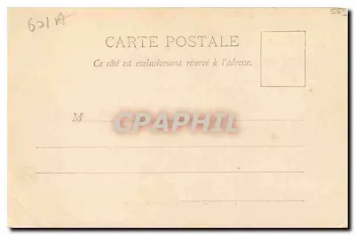 Compiègne - Les Avenues (czas śniegu) — Decelles, Compiegna, nr 11 — Rewers