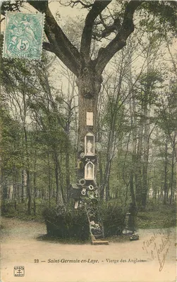 Saint-Germain-en-Laye — Virgem dos Ingleses — editor R. Hach, Nancy, n°29