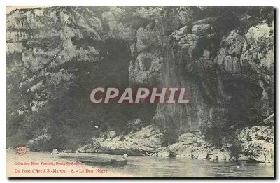 Do Pont d'Arc a St-Martin - A Dente Negra — Coleção René Vincent, Bourg-St-Andéol, n°8