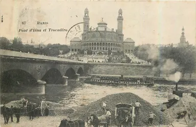 Pont d'Iéna et Trocadéro — Paris — éditeur inconnu, n° 67