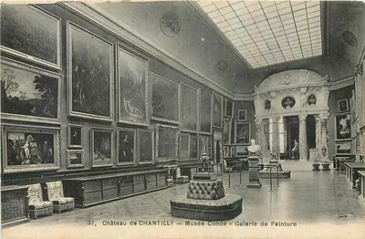 Castelo de CHANTILLY — Museu Condé — Galeria de Pintura