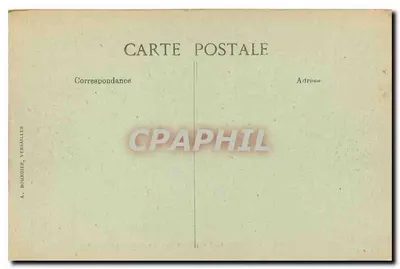 Castelo de CHANTILLY — Museu Condé — Galeria de Pintura — Verso