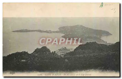 Costa do Azul - Beaulieu e o Cabo Ferrat — Editor E.P. n° 1788
