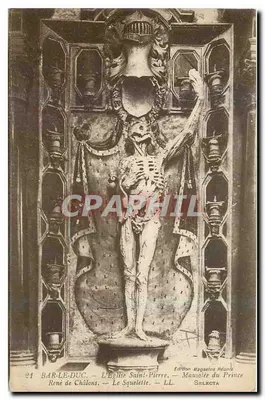 Bar-le-Duc — A Igreja de São Pedro — O Esqueleto — Edição Magasins Réunis