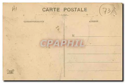 Abadía de Hautecombe — abadía cisterciense fundada en 1125, que alberga las tumbas de 27 príncipes soberanos de Saboya, actualmente propiedad del Rey de Italia — editor L. Reynaud, París, n° 764 — Reverso