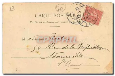 Luxeuil — Iglesia y edificios — Thérèse, editor, n° 4835 — Reverso