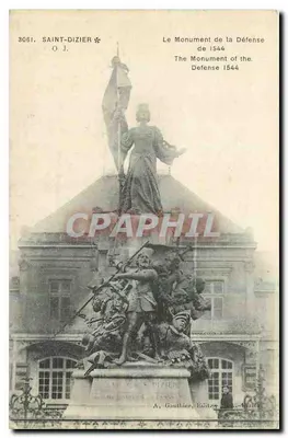 Saint-Dizier — Monumento da Defesa de 1544 — A. Gauthier, Editor