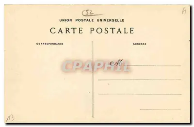 Cirey-sur-Blaise — Wnętrze zamku - Kaplica — Cliché A. Pourtou, Wydawca, nr 614 — Rewers