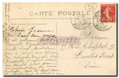 Reims — A Estação — Editor anônimo, n° 47 — Verso