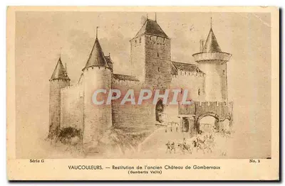 Vaucouleurs — Restauração do antigo Castelo de Gombervaux (Gombertis Vallis) — Série G, No. 2
