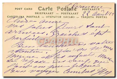Floresta de SAINT-GERMAIN — A Estrela do Mail — ND Phot — Verso