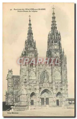 Nossa Senhora de Lépine — Arredores de Châlons-sur-Marne — Ed. Lacointa n°55