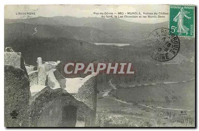 Puy-de-Dôme — 982 - MUROLS, Ruínas do Castelo — L'Auvergne