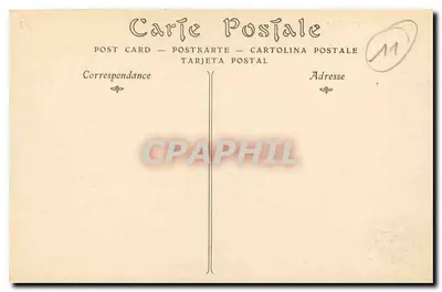 Cidade de Carcassonne — Les Lices — Editor não identificado, n° 27 — Verso