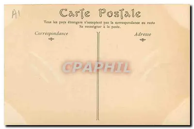 Dreux — A Igreja de São Pedro — Editor não identificado, n° de série 1 — Verso
