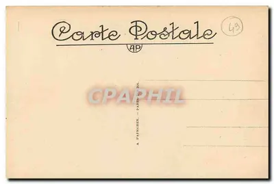 Saumur — O Castelo (Mon. hist.) lado Norte — A. P. — Verso