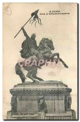 Estátua de Guillaume-le-Conquérant — Palaise — C. Joanne, fot. Palaise