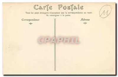 Grób Monseigneur Radulphe — Miasto Carcassonne, XIII wiek — wydawca nieznany, nr 41 — Rewers