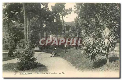 Arcachon — A Place des Palmiers — LL. n°92