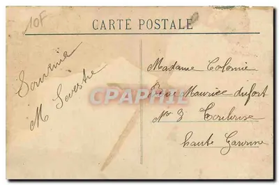 Bordeaux - Port Bourgogne — Marcel Heiboy, fototypia — nr 19 — Rewers