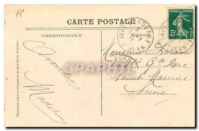 Bordeaux — La Porte du Palais — D.D. (éditeur) — Verso