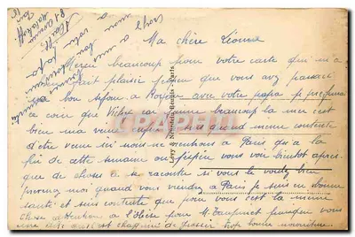 Vichy - Ulica Kasyna i Galerie Pokryte — Charles Le Coeur i Lucien Woog, Arch. — Rewers