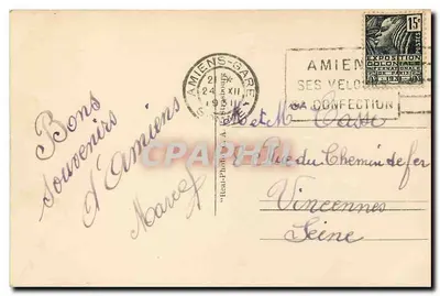 Amiens — Katedra — C.A.A. n°90 — Rewers