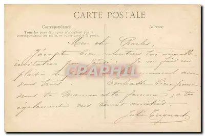 París - Hotel de los Inválidos - Tumba de Napoleón Ier — Editor E.D. n°4022 — Reverso