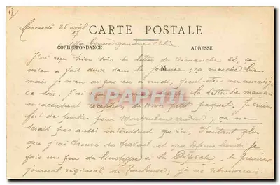 Toulouse — Igreja da Daurade — Edição Bayard, n°59 — Verso