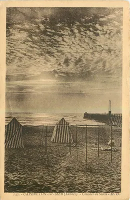 Capbreton-sur-Mer (Landes) — Pôr do Sol — M. D.