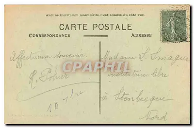 Lourdes — widok ogólny — Wydawca: L. Lemoine — Rewers