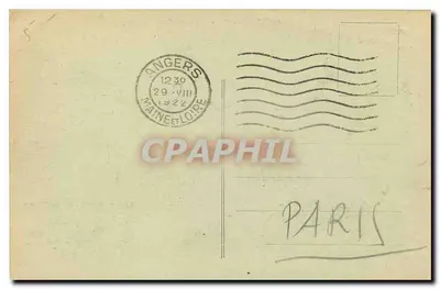 Angers — Place Lorraine i Jardin du Mail — A. B. — Rewers