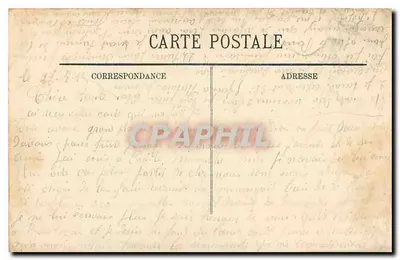 Fontainebleau — O Castelo — A Cour dos Adeusos — LL. — n°292 — Verso