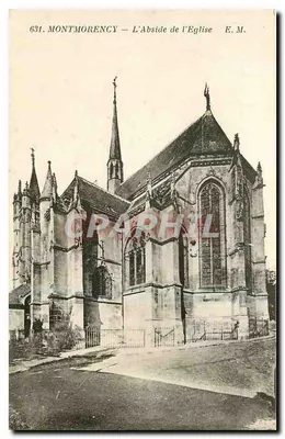 Montmorency — A Abside da Igreja — E. M. n° 631