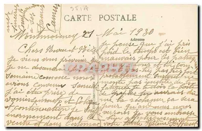 Montmorency — A Abside da Igreja — E. M. n° 631 — Verso